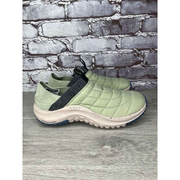 Holo Credimus After Hours Quilted Mint Green Synthetic Hiking Sneakers Women 39 - Picture 12 of 16